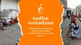 Experience the Divine Joy of Annadanam in Vrindavan | Best Seva in Sacred Land