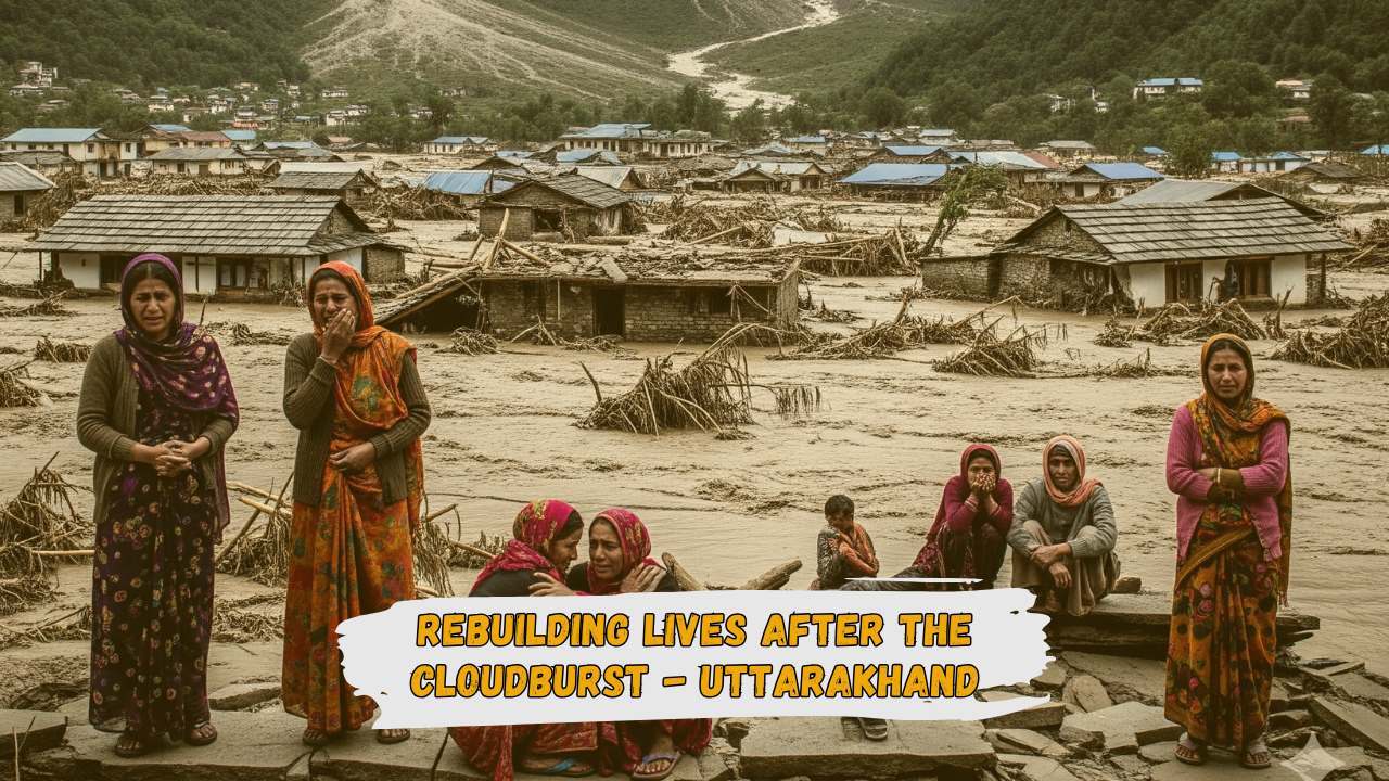 Uttarakhand Rising – Relief by Charanvandan Foundation