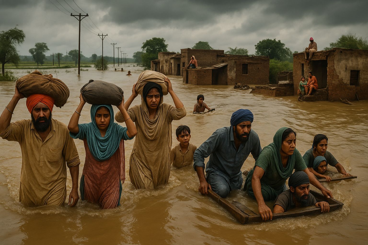 Flood Relief in Punjab