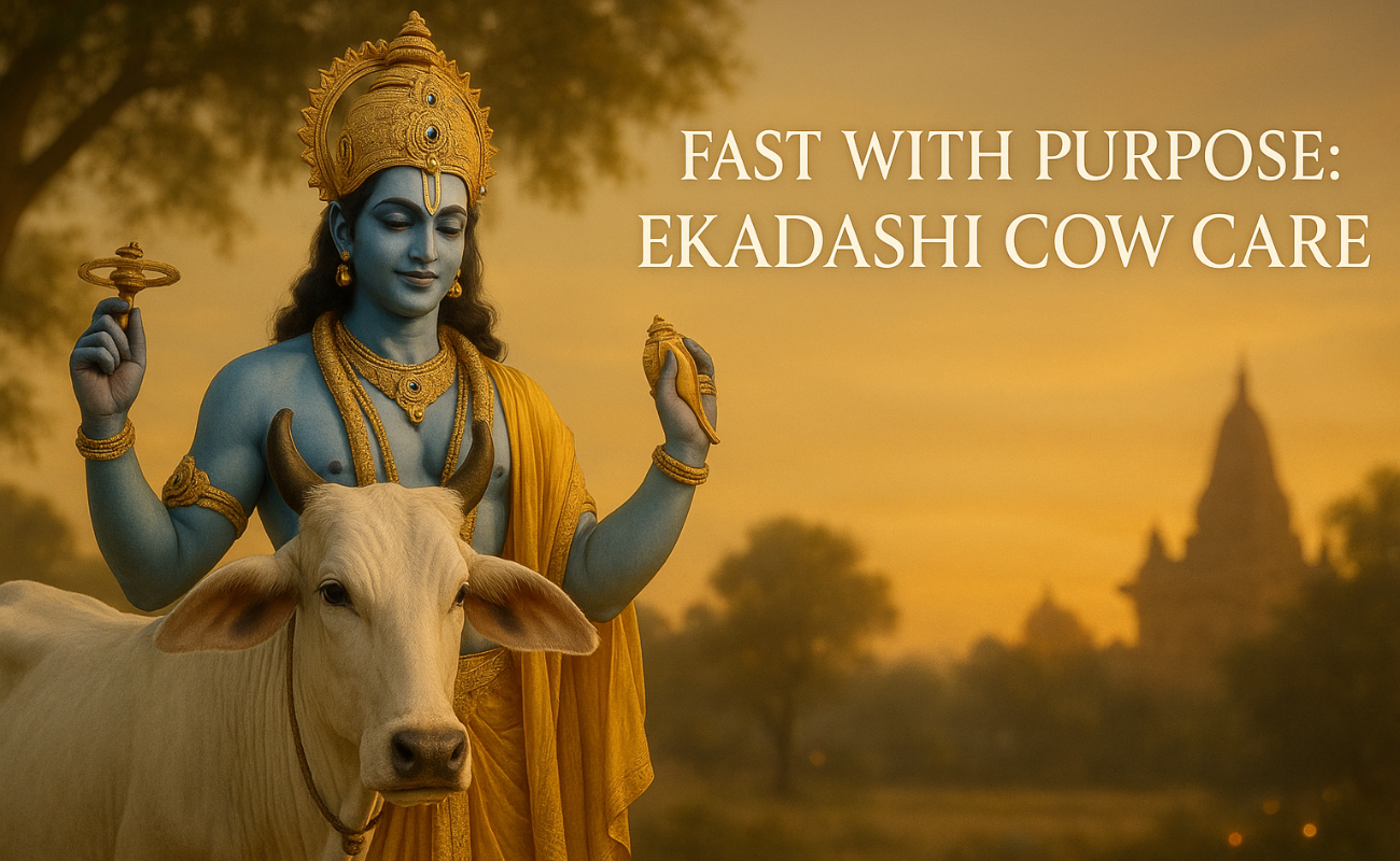 Fast With Purpose:  Ekadashi Cow Care