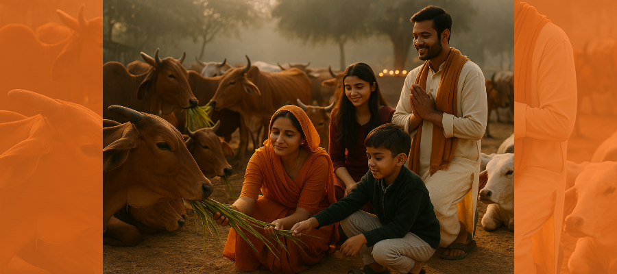 Fast with Compassion Support Gau Seva on Ekadashi