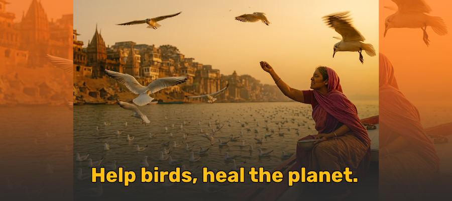 Show Kindness Help Birds Rs. 300