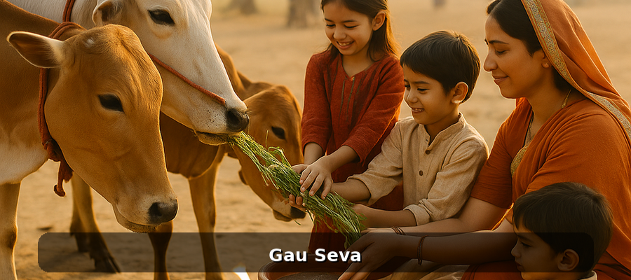 Fast with Compassion Support Gau Seva on Ekadashi