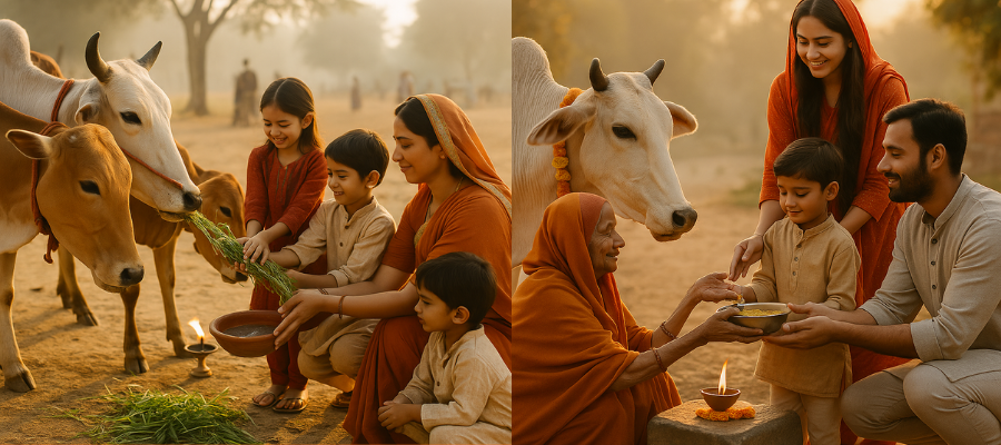 Fast with Compassion Support Gau Seva on Ekadashi
