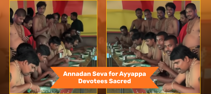 Annadan Seva for Ayyappa Devotees Sacred