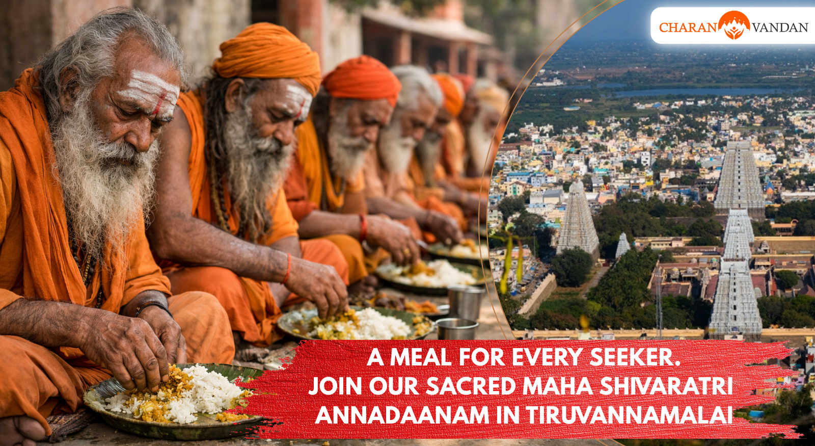 Mahashivratri Annadaan Seva Tiruvannamalai