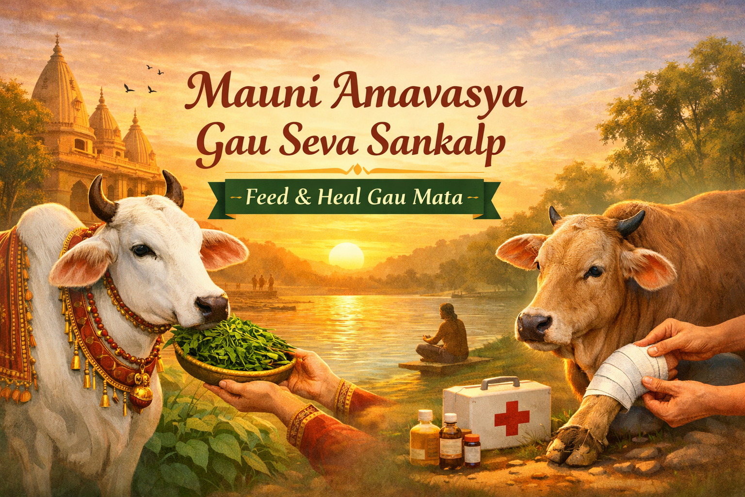 Mauni Amavasya Gau Seva Sankalp
