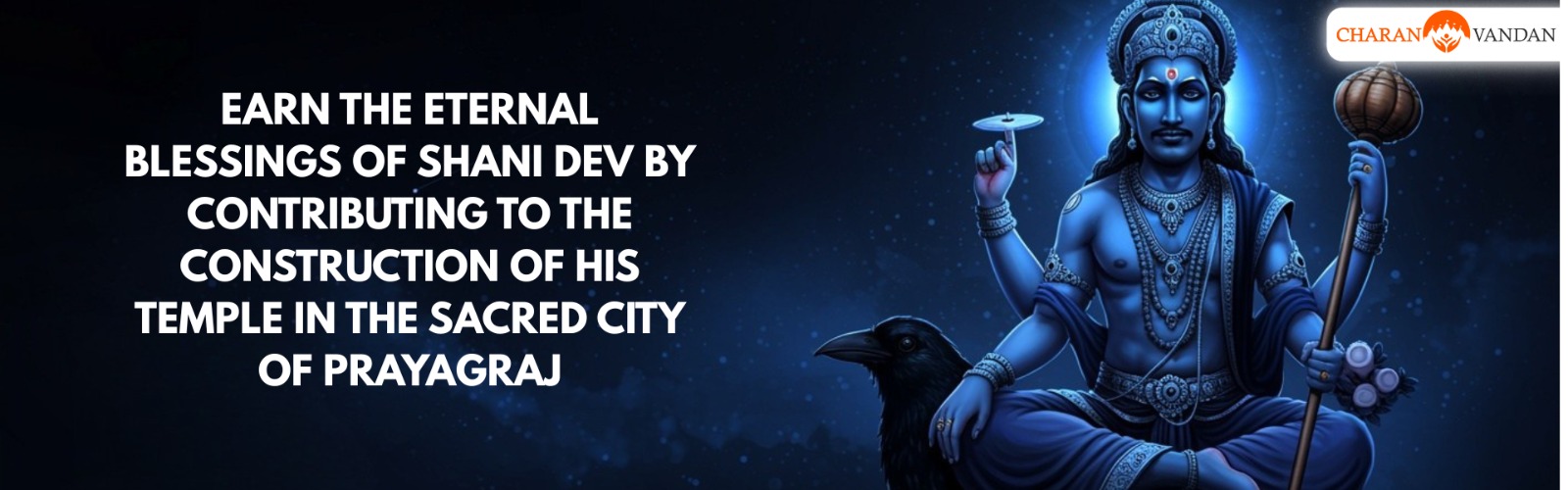 Participate in the Sacred Construction of Shani Dev Temple in Prayagraj