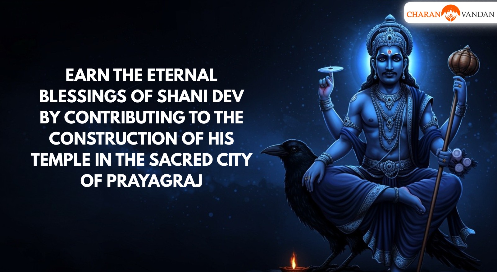 Participate in the Sacred Construction of Shani Dev Temple in Prayagraj