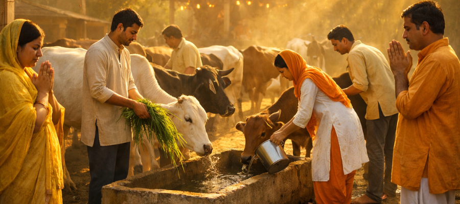 Sacred Thursday Gau Seva Benefits