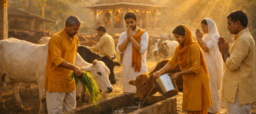 Sacred Thursday Gau Seva Benefits