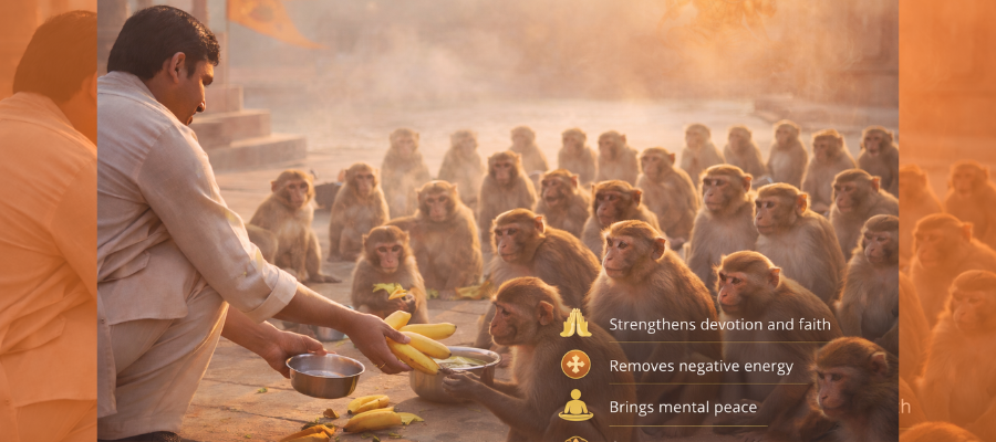 Blessed Tuesday Monkey Seva Benefits