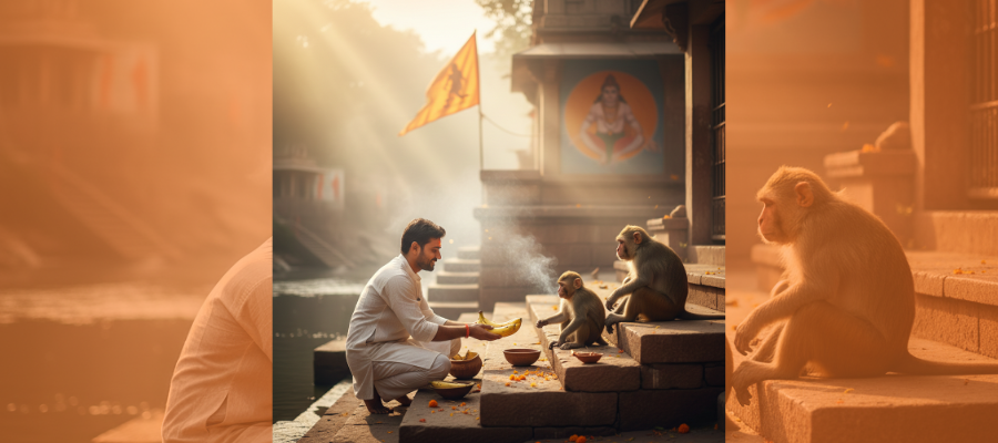 Blessed Tuesday Monkey Seva Benefits