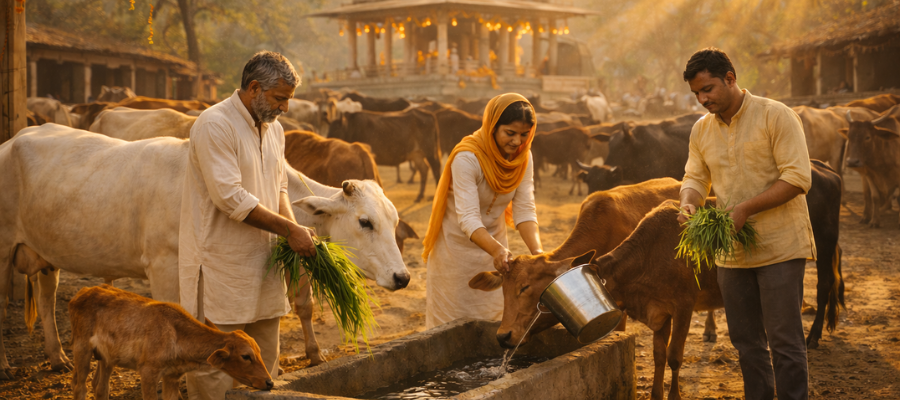 Sacred Thursday Gau Seva Benefits