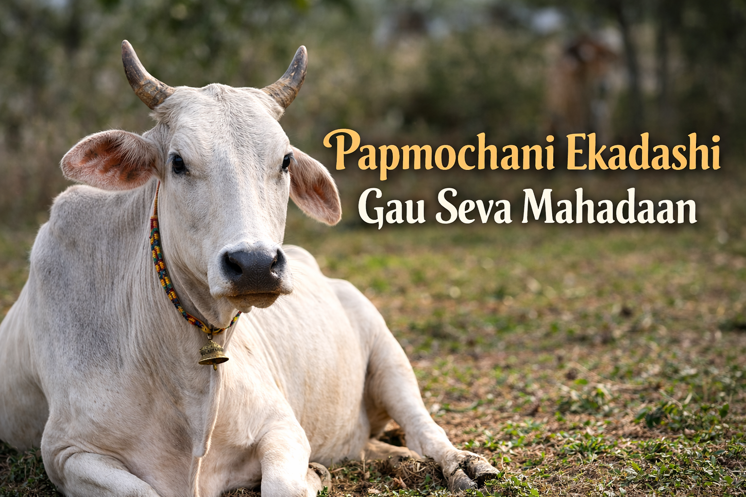Papmochani Ekadashi Gau Seva Mahadaan