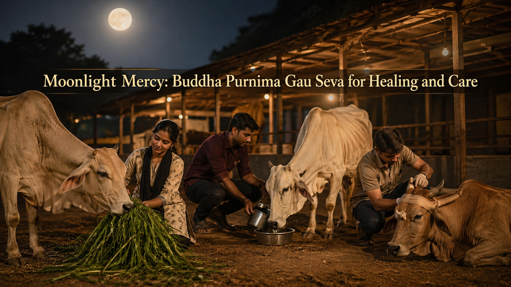 Buddha Purnima Gau Seva for Healing and Care