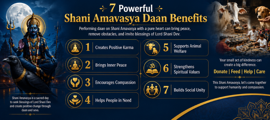 7 Powerful Shani Amavasya Daan Benefits