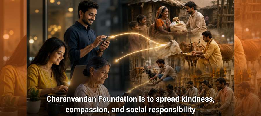 Sacred Role of Charanvandan Foundation