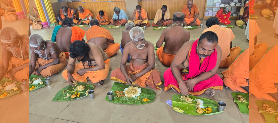 Divine Tiruvannamalai Annadaan Seva Blessings